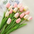thumbnail image 4 of Artificial Tulip Flower Real Touch Flower Bouquet Wedding Decoration Home Decor, 4 of 9