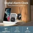 thumbnail image 1 of 6 in 1 Wireless Charging Station Compatible with Apple Multiple Devices iPhone, AirPods, and Apple Watch - Phone Wireless Charger Fast Charging with Night Lamp and Clock, 1 of 5