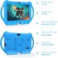 thumbnail image 4 of Kids Tablets 7 inch, Android 12 Tablet for Kids, 4GB RAM 32GB ROM, 512GB Expandable, with Parental Control, Google Certified Toddler Tablet, WiFi, Bluetooth, Dual Camera with Silicone Case, 4 of 6