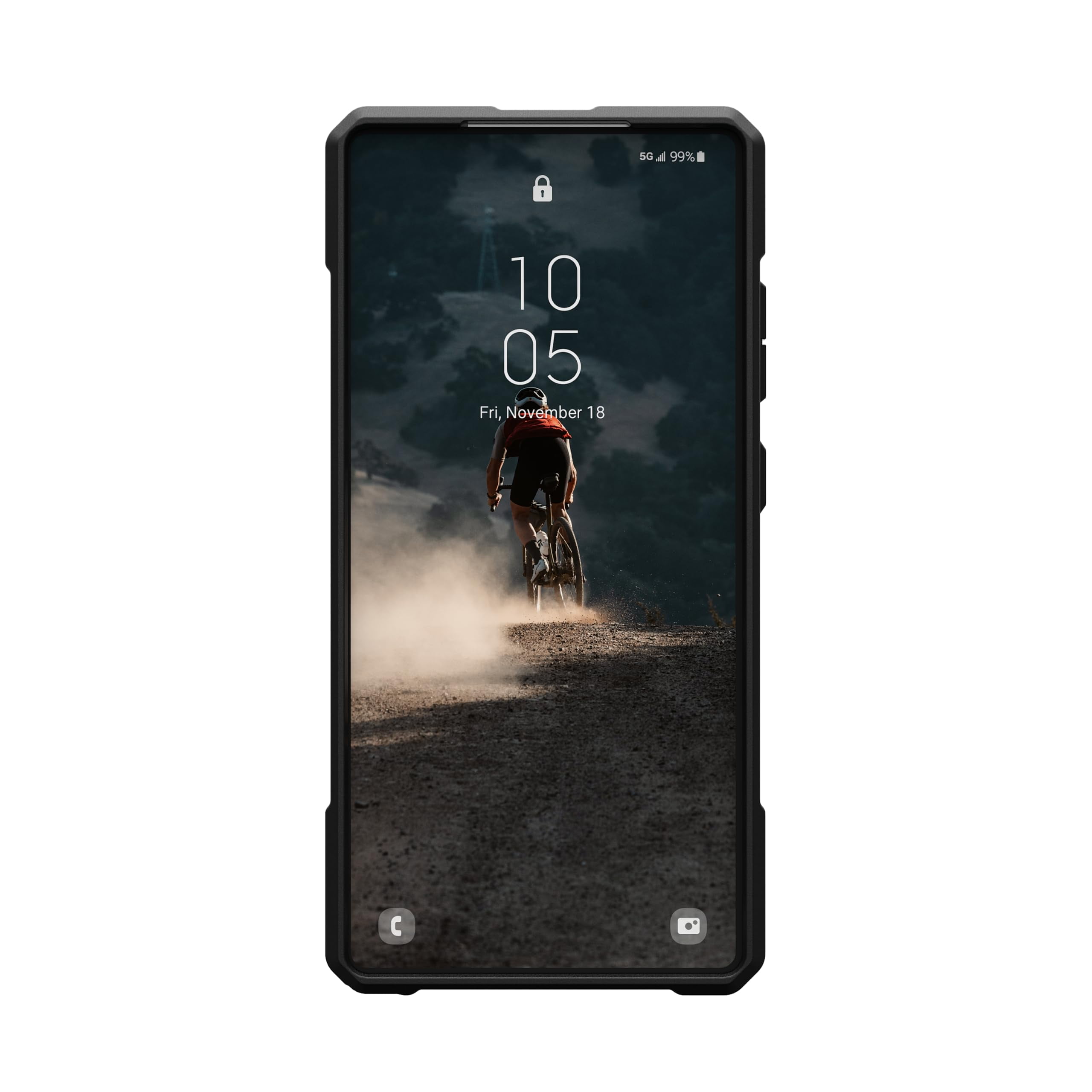 UAG Samsung Galaxy S25 Ultra Case 6.8" Monarch Pro - Compatible with Magnetic Charging Premium Rugged Military Drop Tested Protective Cover, Kevlar Black