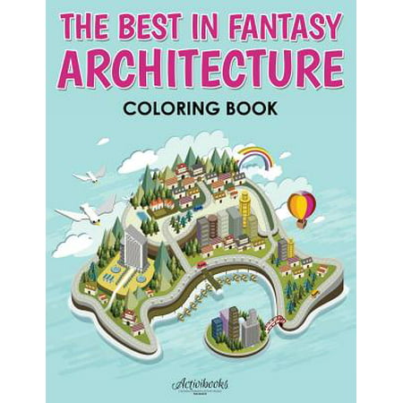 The Best in Fantasy Architecture Coloring Book