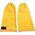 thumbnail image 1 of Lefu 1 Pair Leather Welding Sleeves Heat & Flame Resistant Protection Cowhide Sleeves, 1 of 10