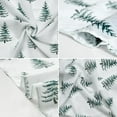 thumbnail image 6 of Touchbetter Christmas Sheer Curtains for Living Room and Bedroom, Xmas Tree Foil Print Curtains, Holiday Window Drapes Decorations, 52" W x 84" L, Set of 2 Curtain Panels, 6 of 6