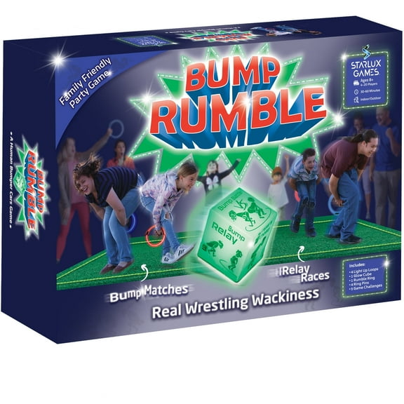Starlux Games Bump Rumble – the “Human Bumper Cars” Team Game for Kids Parties & Families