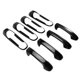 thumbnail image 1 of Car Door Handle Cover Exterior Door Handle Trim Glossy Black, 1 of 5