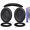 Black, variant on SOULWIT Ear Pads Cushions + Headband + Silicone Earpads Cover Protector, Replacement Kit for Bose QuietComfort 35 QC35, QC35 ii Over-Ear Headphones - Black