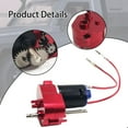 thumbnail image 6 of LeeQinersw Metal Gearbox with 370 Metal Gear 4mm Plug Engine Gear Box for MN99S V2 MN78 Red, 6 of 8