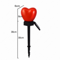 thumbnail image 2 of 1PCS Solar Love Garden Light-Rojo Adepaton CPB-US-DYP859-1, 2 of 5