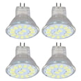 thumbnail image 3 of Bombilla MR11 de 15 LED, 5 W, 500 lm, base de doble clavija, para paisaje, para sala de estar, blanco frío, 4 unidades, 3 of 14