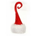 thumbnail image 2 of Curly Q Santa Plush Hat, 2 of 3