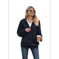 thumbnail image 2 of Sudadera con Capucha y Cremallera de Larga Azul Marino L, 2 of 10