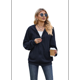 thumbnail image 2 of Sudadera con Capucha y Cremallera de Larga Azul Marino L, 2 of 10