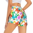 thumbnail image 3 of Bixox Women's Colorful Air Balloons pattern 2 in 1 Running Shorts - Lightweight Athletic Workout Gym Yoga Shorts Liner with Pockets - Small, 3 of 5