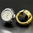thumbnail image 7 of Ziurtnc Ring Watches Men Women Elastic Finger Watches Clear Round Dial Quartz Ring Watches for Valentine's Day, 7 of 7
