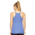 thumbnail image 3 of Expert Brand Women's Airstretch Lite Racerback Tank Top, Periwinkle, Large, 3 of 5