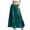 Army Green, variant on Women's Maxi Skirt Trendy High Waist Pleated Ruffle Long Skirts Flowy Beach Boho Skirt Dress with Pockets