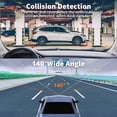 thumbnail image 4 of Dash Cam Front and Rear, Dash Camera for Cars 1080P Full HD Dual Dash Cam with G-Sensor, 3" IPS Screen in Car Camera Front and Rear Super Night Vision,140°Wide Angle Motion Detection Parking Monitor, 4 of 12