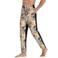 thumbnail image 3 of Kdxio Floral With Birds Pattern Joggers,Sweatpants for Men with Pockets-3X-Large, 3 of 5