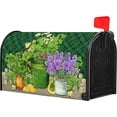 thumbnail image 3 of St Patrick's Day Mailbox Covers Magnetic Standard Size 18 X 21 Inch Spring Shamrocks Magnetic Mailbox Cover Green Lucky Clover Mailbox Wraps Holiday Post Letter Box Cover for Garden Yard Outside, 3 of 6