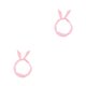 thumbnail image 3 of Diadema con orejas de tela Qarigey para niños Tipo 1 2Conjunto, 3 of 6