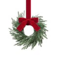 thumbnail image 3 of Christmas Mini Cabinet Wreaths,Small Kitchen Norfolk Wreath,Artificial Farmhouse Xmas Hanging Decor for Window Wall Front Door Candle Rings Wreaths Fireplaces Table Centerpiece Indoor Decorations, 3 of 7
