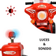 thumbnail image 2 of Moto Montable Eléctrica para Niños con Luces y Sonido Bateria Recargable de 6v - Rojo, 2 of 7