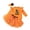 Orange, variant on Infant Girls Clothes for Fall and Winter Suit for 0-3 T Baby Girl Embroidered Long Sleeve Top Suspender Skirt Floral Dress Headband Baby Clothes,Black
