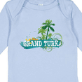 thumbnail image 4 of Inktastic Grand Turk Island Boys or Girls Long Sleeve Baby Bodysuit, 4 of 5