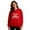 Red10, variant on roadlitg Christmas Tops for Women & Men Long Sleeve Cute Printed Crewneck Pullover Fall Winter Warm Blouse