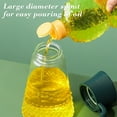 thumbnail image 6 of Kraoden Leakproof Glass Olive Oil Dispenser Bottle with Non-Slip Handle, Automatic Open/Close Lid, Drip-Free Spout, Easy to Clean Kitchen Cooking Oil Container for Vinegar, Syrup & Cooking Wine, 6 of 7
