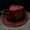 Red, variant on MESSUEN Fedoras for Men Top Hat Dress Hats for Men and Women Retro Jazz Hat British Sun Hat Travel Sun Hat Mens Fedora Hats Sun Hat Men Brown One Size