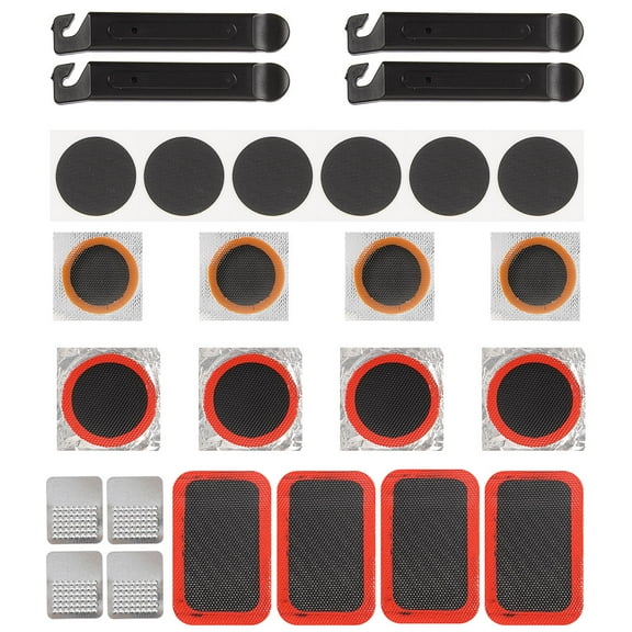 WHAMVOX Bike Tire Repair Kit with Glue-Free Patches for All Bikes Including Mountain and Road Bikes 1 Set