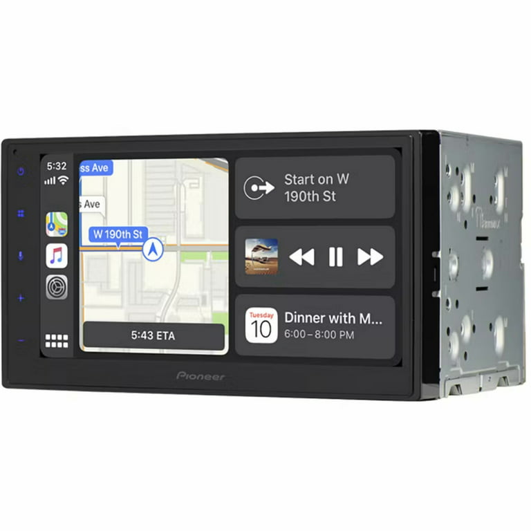 Pioneer DMH-1700NEX RB 2 DIN Digital Media Player Bluetooth CarPlay Android  Auto