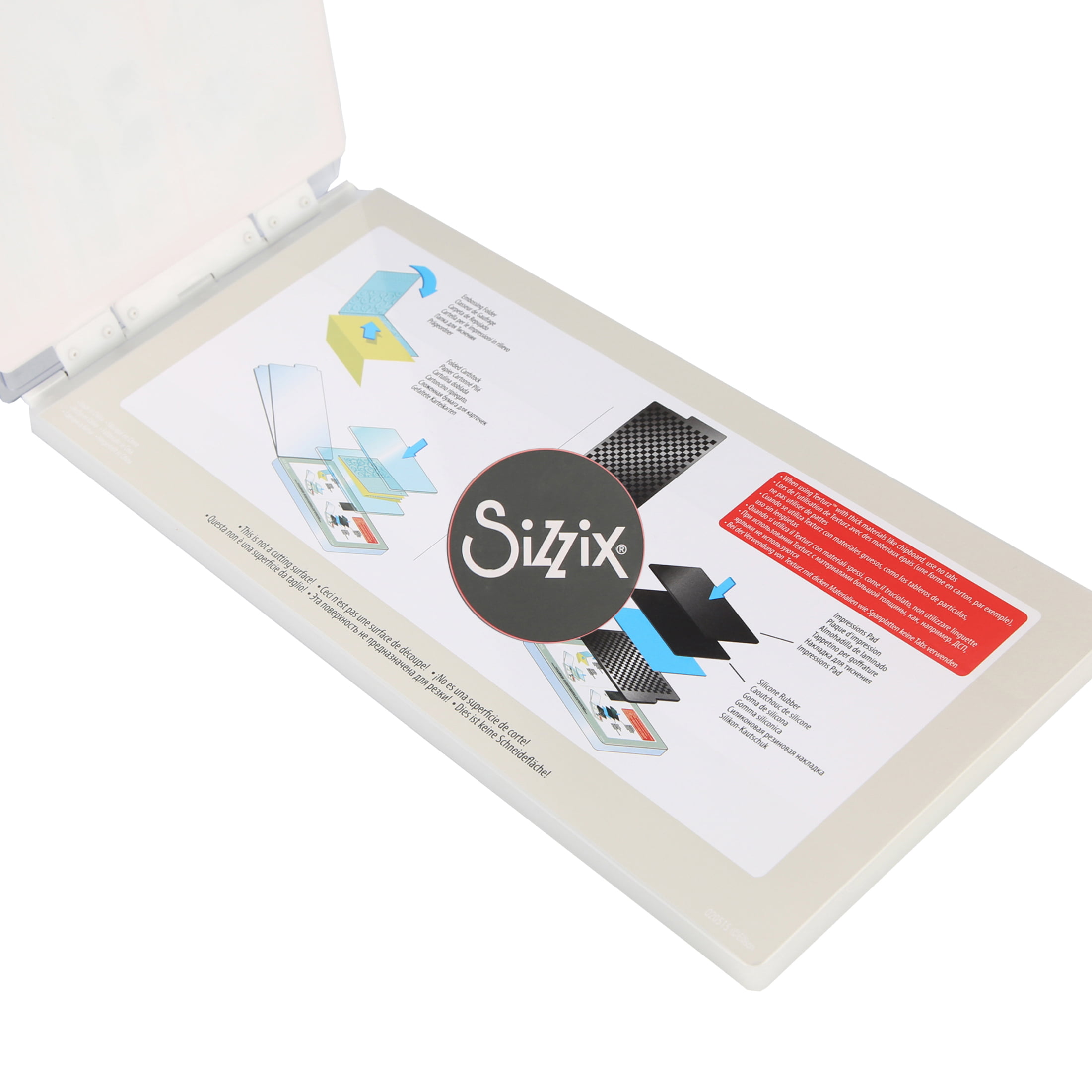 Sizzix Big Shot Machine Only White & Gray w/ Standard Platform 841182098559