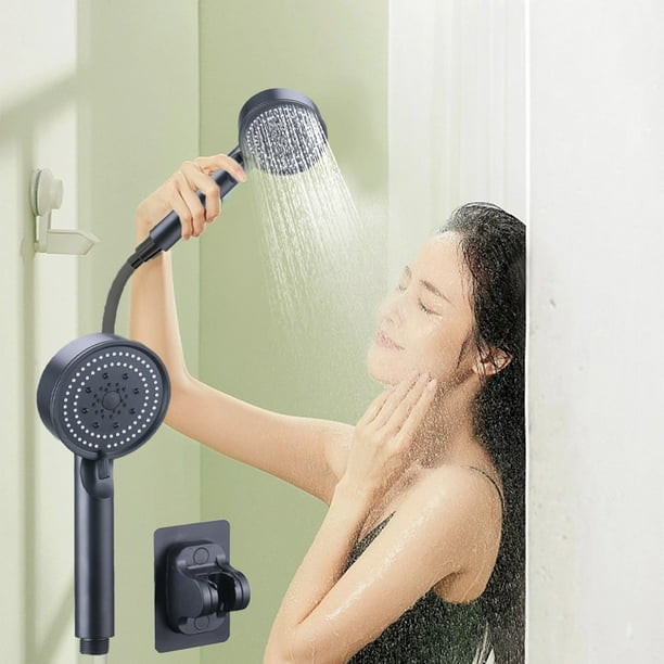 Cabezal de ducha de mano, 5 configuraciones de rociado, alta presión, para gimnasio