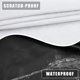 thumbnail image 2 of Car Cover for Tesla Model Y 2020-2023 210T Polyester Outdoor Full Car Cover All Weather Waterproof with Driver Door Zipper License Plate Vent  Black, 2 of 5