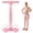 Pink, variant on Multifunction Tension Rope Pedal Resistance Bands with Handles – 6-Tube Natural Rubber Fitness Bands for Full Body Stretching and Workout Training, Abdomen Waist Arms Legs Exercise Equipment