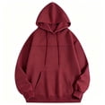 thumbnail image 5 of Womens Hoodies Puppy Kitten Pouch Pullover Drawstring Long Sleeve Sweatshirts with Pouch Oversized Cute Pet Carrier Hood Tops, 5 of 7