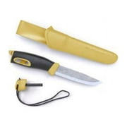 Morakniv Companion Spark Sandvik Stainless Steel Fixed-Blade Knife With Sheath and Fire Starter, 3.9 Inch