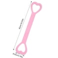 thumbnail image 2 of Heart Shaped Silicone Yoga Resistance Band – Portable Full Workout Elastic Strap For Stretching & Strength Training Exercise Band For Home & Gym Use, 2 of 4