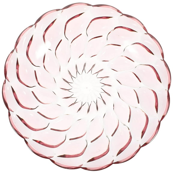 Raindrops Plastic Flower Embossed Snack Plate Fruit Storage Plate Home Essentials