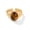 Brown Stone, variant on Boho Vintage mirlewaiy Oval Natural Stone Statement Ring Gold Tonned Titanium Steel Adjustable Open Band Wrap Finger Ring for Women Wedding Engagement Jewelry