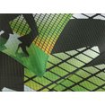 thumbnail image 4 of Ambesonne Party Quilted Bedspread Set 3 Pcs, Disco Couple Dance, King Size, Pale Green Dark Green, 4 of 5