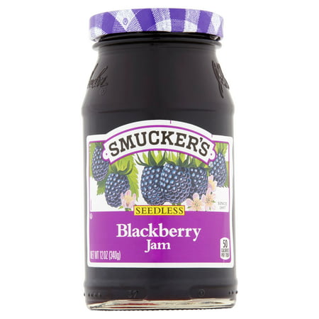 Smucker's Seedless Blackberry Jam, 12 oz