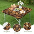 thumbnail image 3 of Tablecloth Tribal Boho Mandala Pattern Waterproof Elastic Squre Cover with Back for Healing and Relaxation, 3 of 5