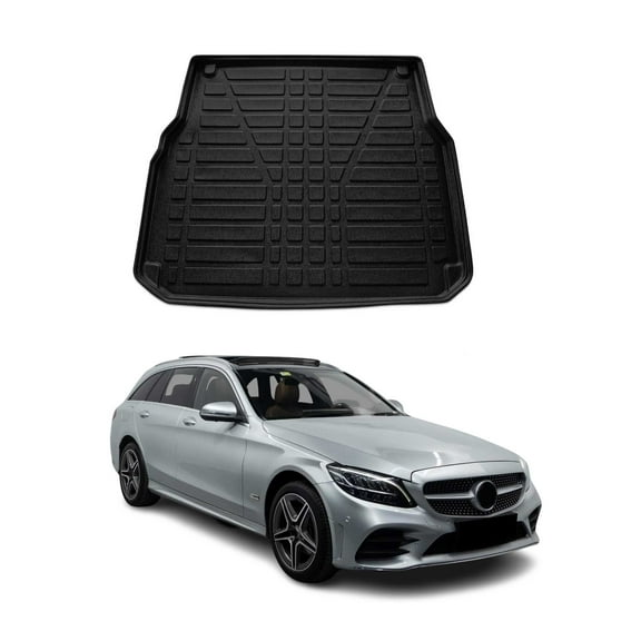 OMAC Cargo Mats Liner for Mercedes C Class S205 Wagon 2015-2021 All-Weather TPE