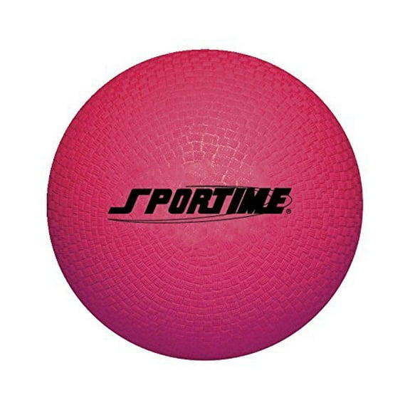 Sportime Playground Ball, 10 Inches, Red