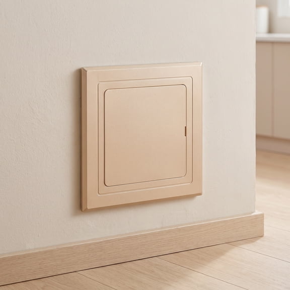 HONMEET Adhesive Wall Pipe Cover for Plumbing Access Panel, Easy No-Drill Installation, Home Wall Pipe Concealer
