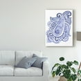 thumbnail image 3 of Trademark Fine Art 'Indigo Paisley III' Canvas Art by Jennifer Paxton Parker, 3 of 4