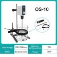 thumbnail image 2 of Laboratory Stirrer Electric Stirrer Digital Display Overhead Stirrer Mixer Lab Equipment, 2 of 5